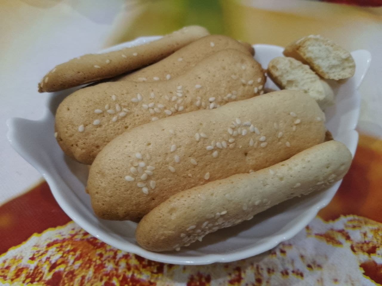 Рецепт домашнего печенья с кунжутом, мягкое и рассыпчатое