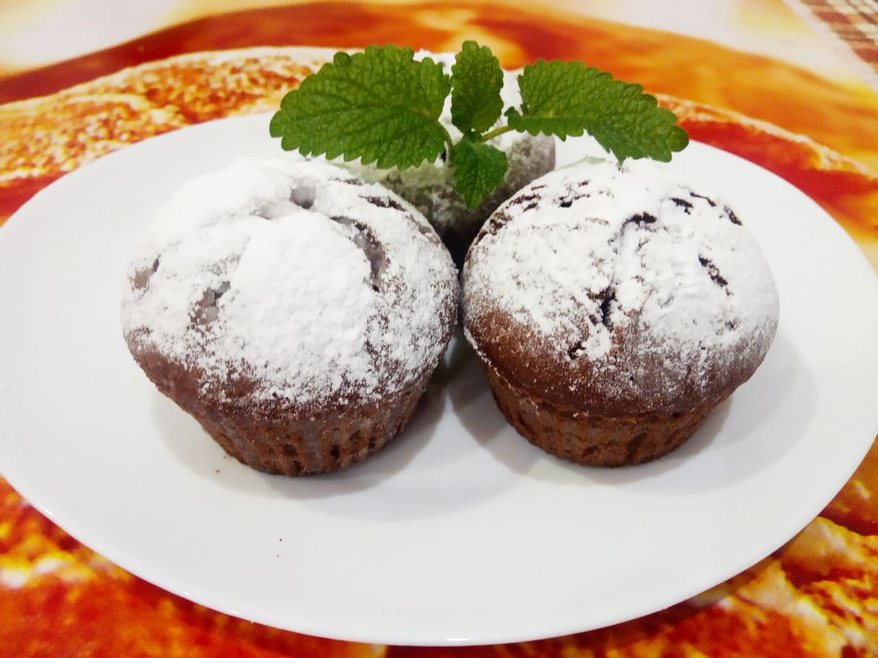 Шоколадные кексы к чаю, просто вкусно