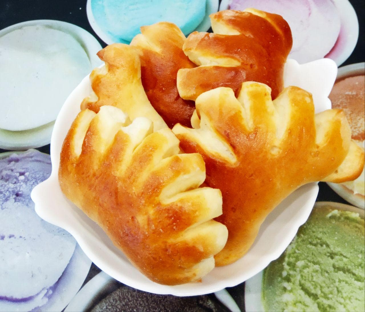 Воздушные и сдобные гребешки с заварным кремом, вкусно и аппетитно
