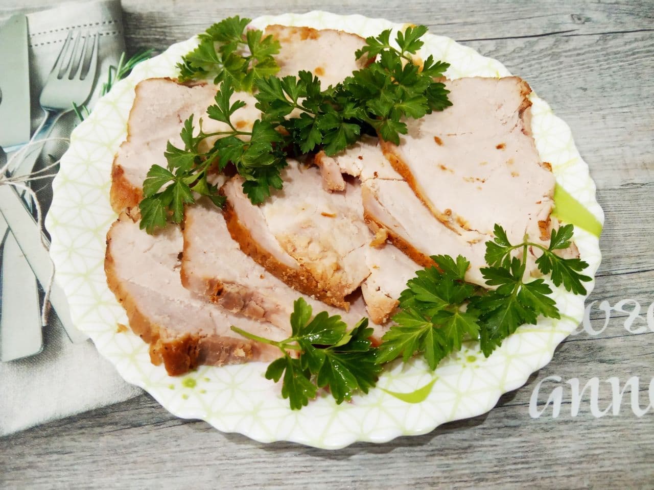 Рецепт сочной и ароматной буженины запеченной в духовке