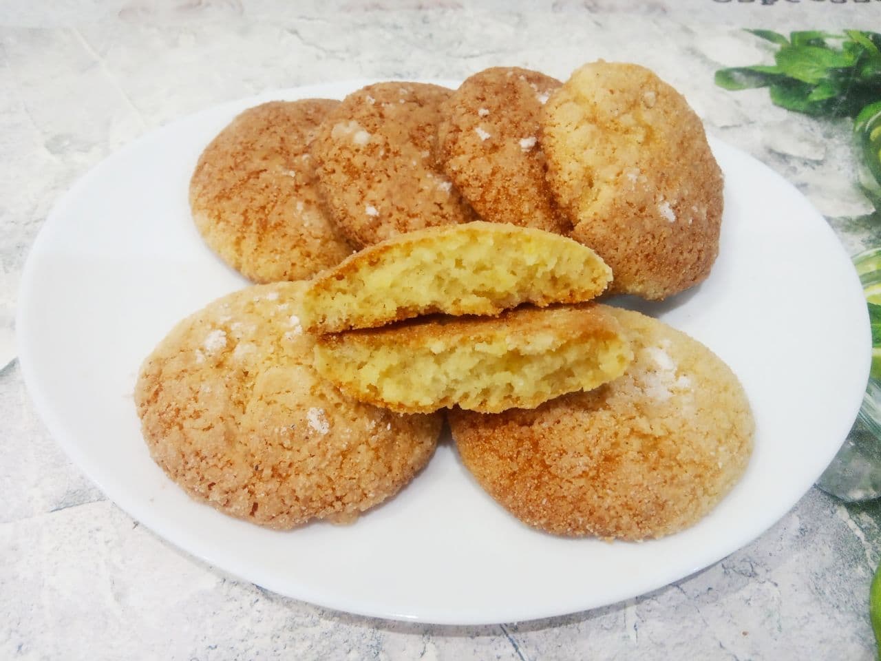 Домашнее печенье из манной крупы, просто и вкусно