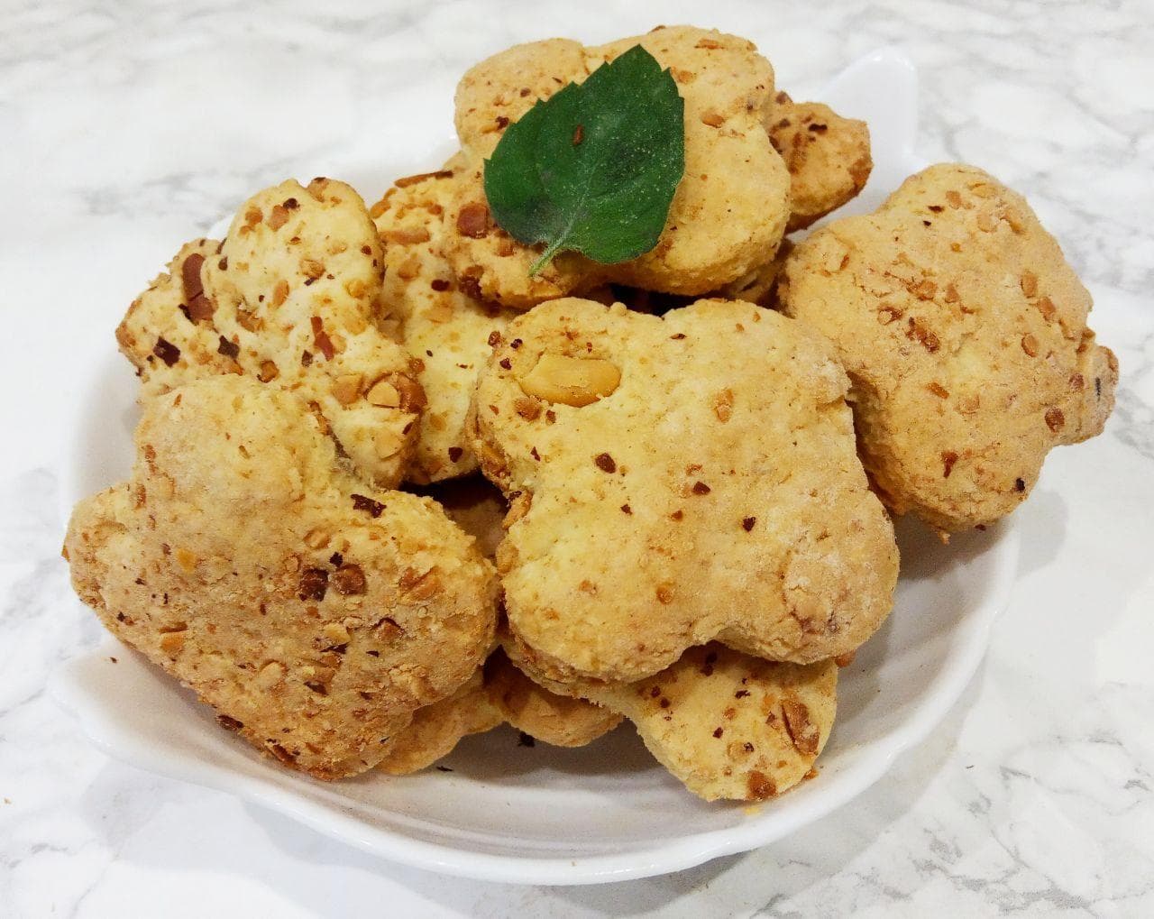 Вкусное ореховое печенье