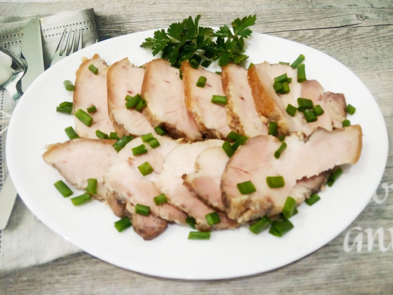 Свиная грудинка запеченная в рукаве, вкусная и аппетитная