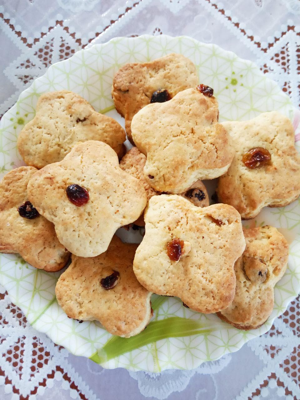 Печенье с изюмом