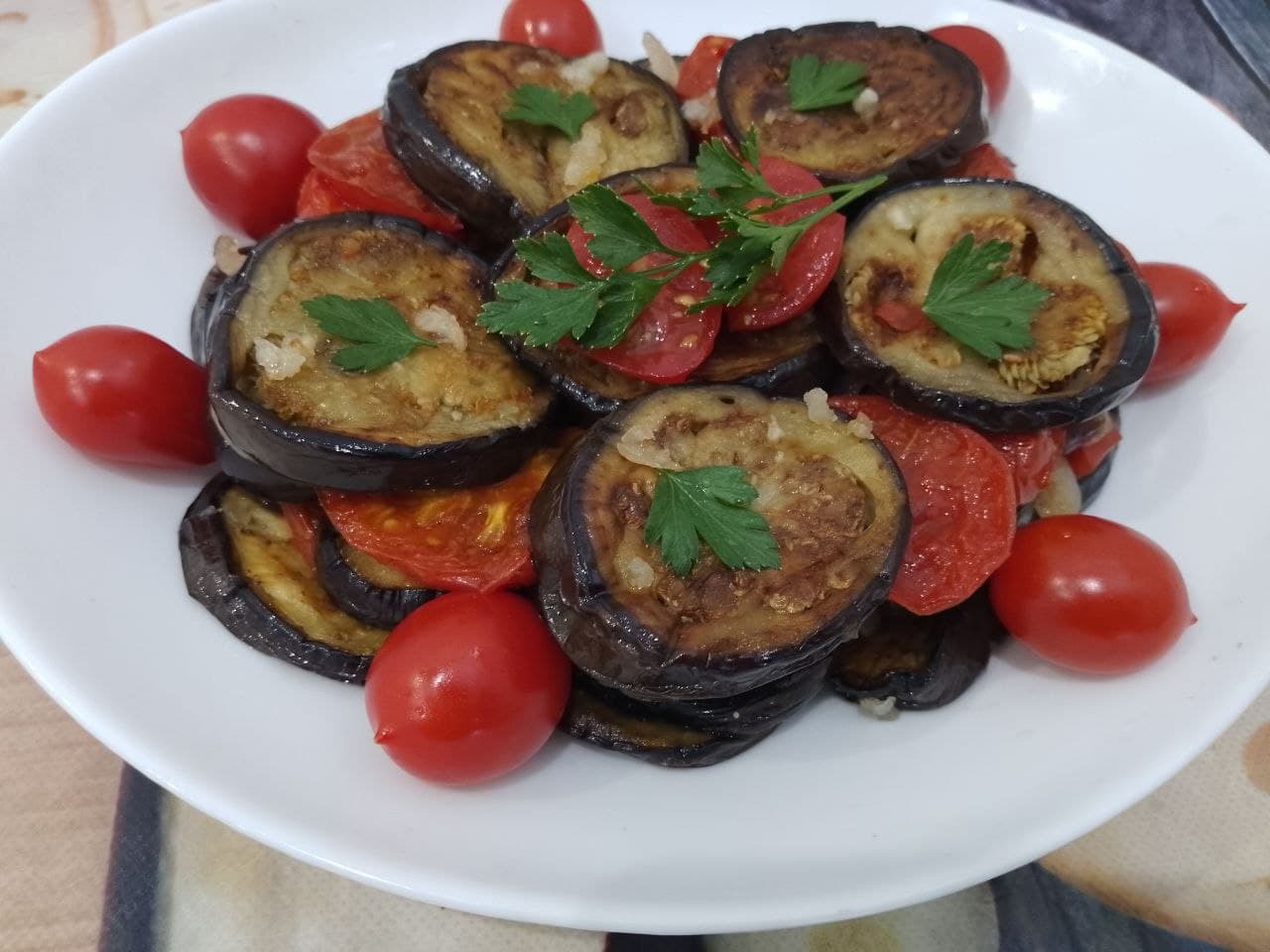 Баклажаны по-кубански, вкусные и аппетитные