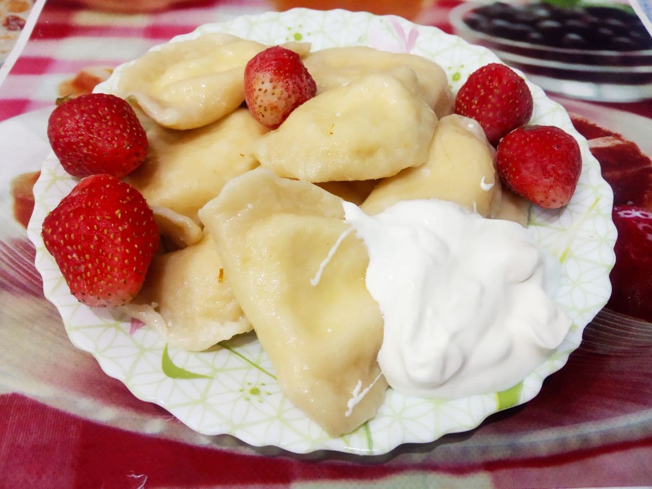 Простой рецепт вареников с творогом, вкусные и аппетитные