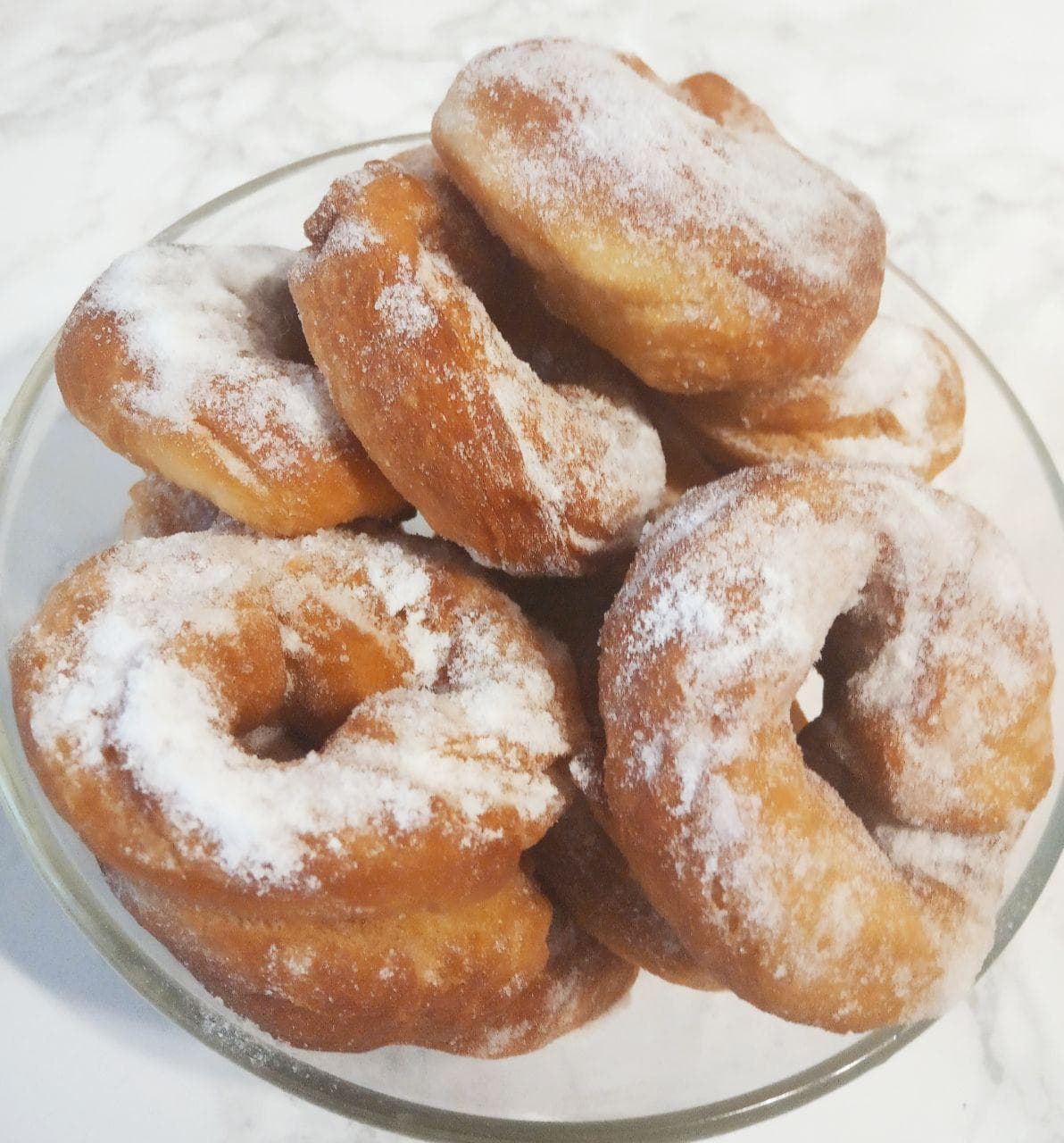 Пончики колечками