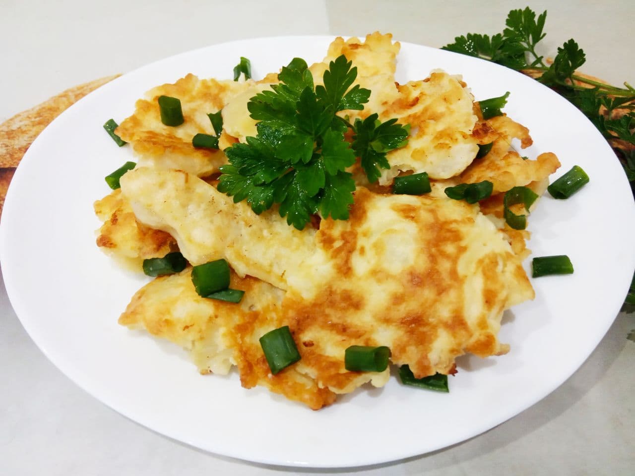 Цветная капуста в кляре, просто и вкусно