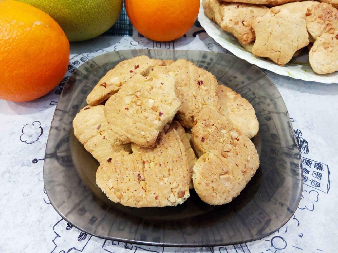 Рассыпчатое песочное домашнее печенье с крахмалом, вкусно и просто