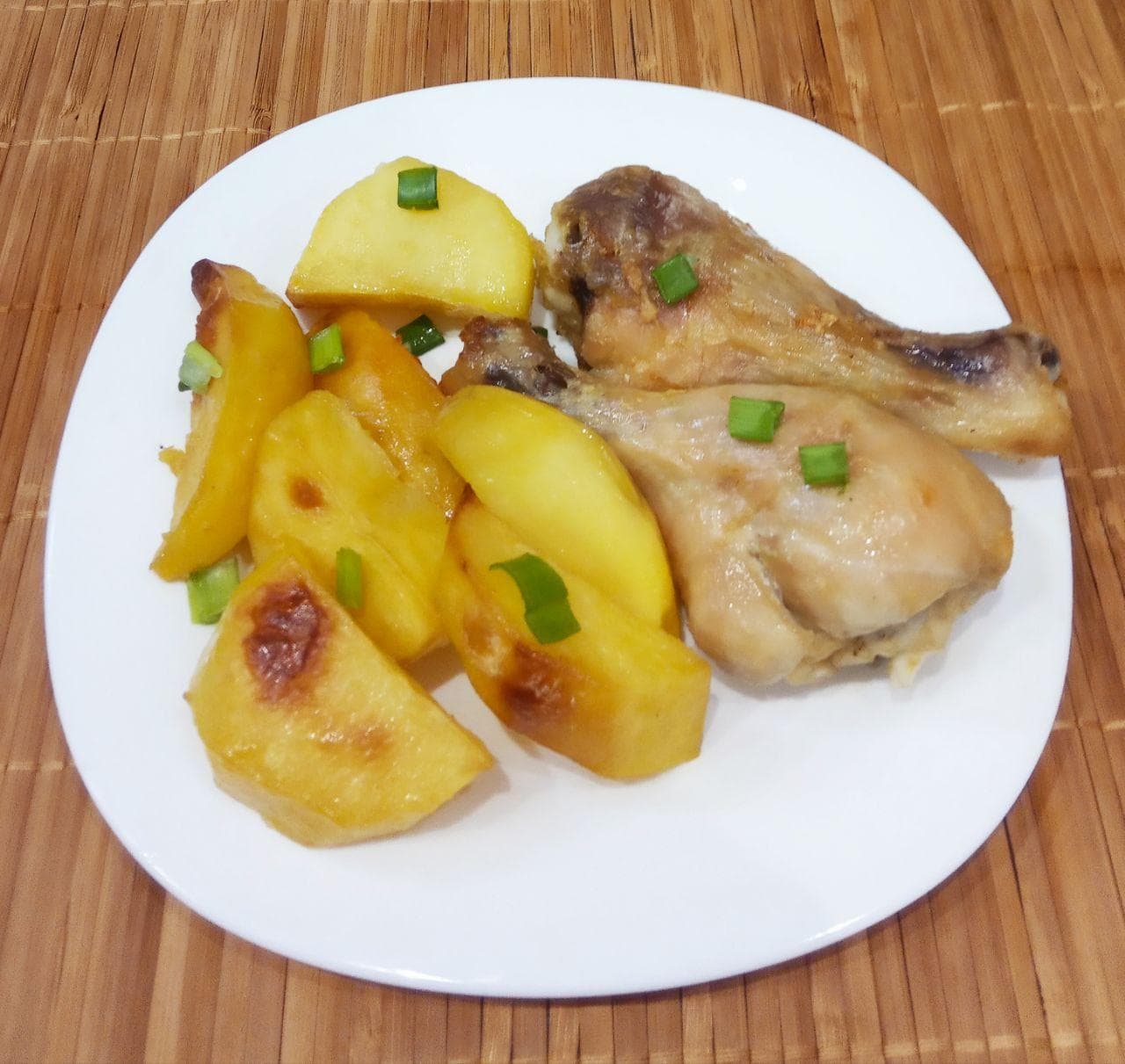 Жареные куриные ножки в майонезе