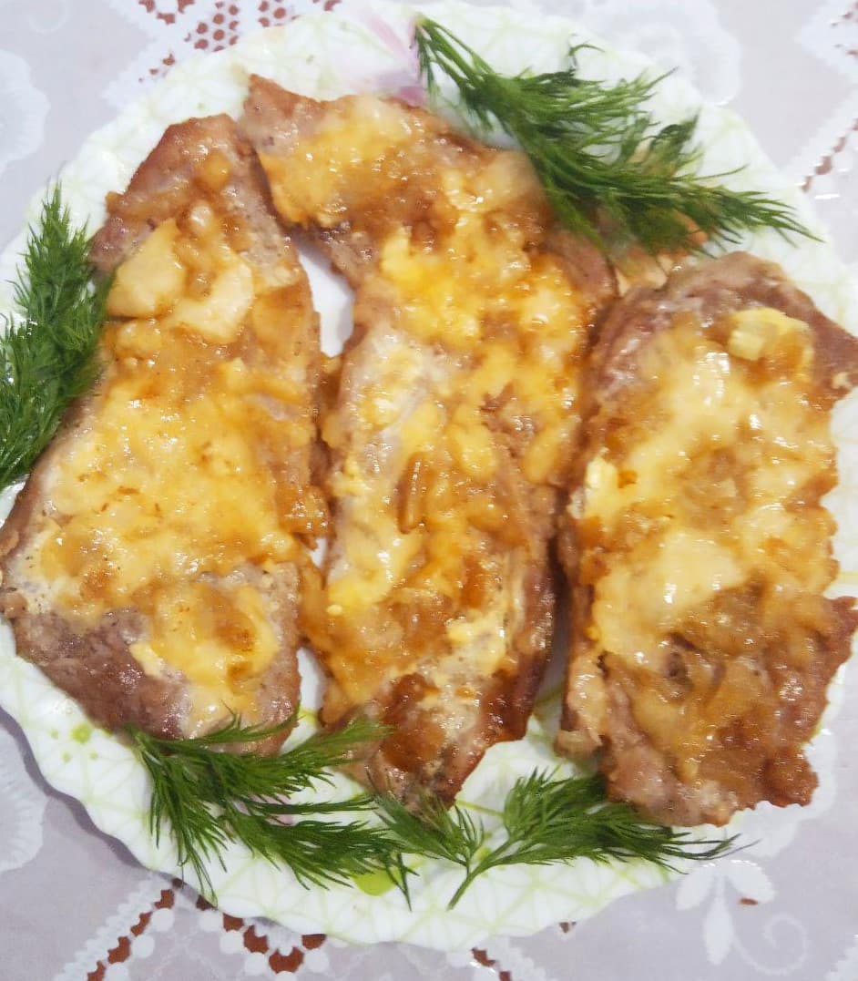 Мясо под "шубой"