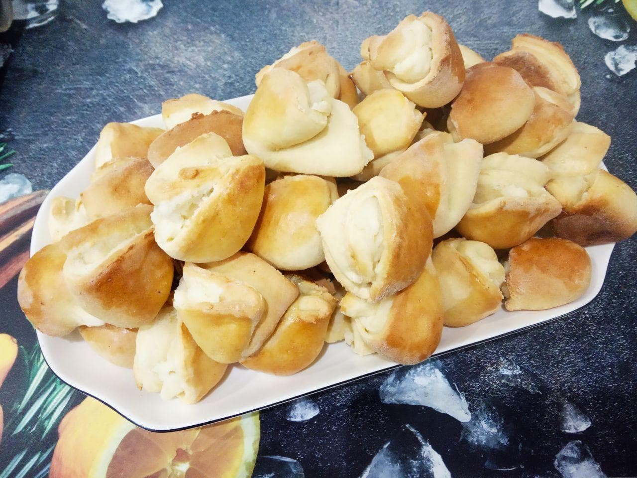 Вкусное и аппетитное печенье с творогом