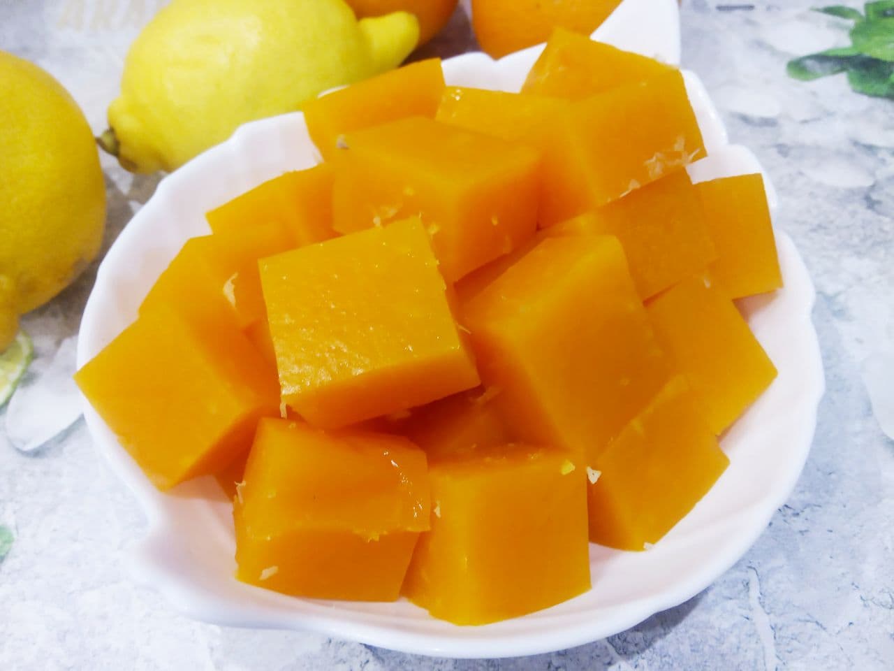 Десерт из тыквы, вкусный и аппетитный