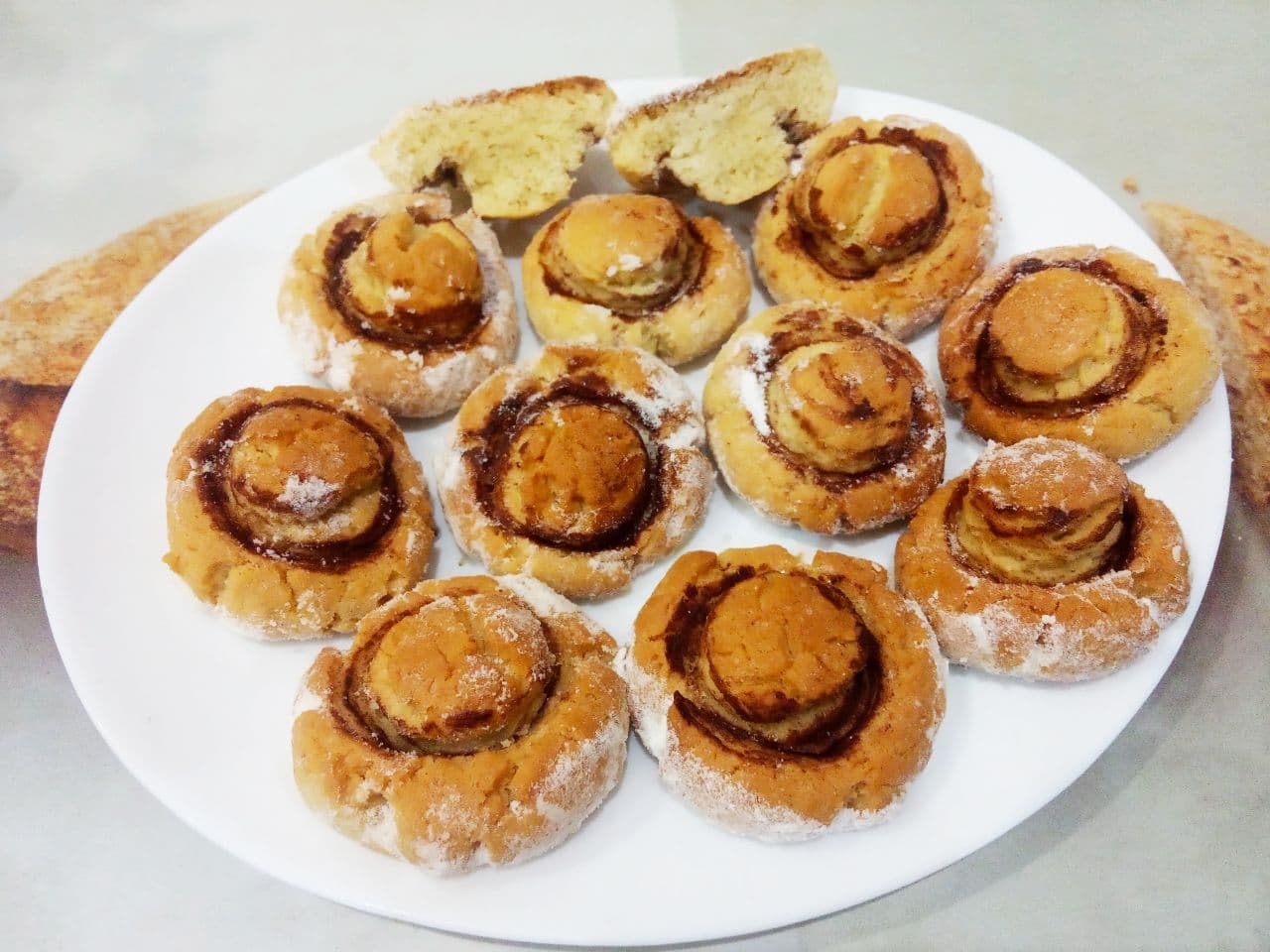 Домашнее печенье из вареных желтков и растительного масла