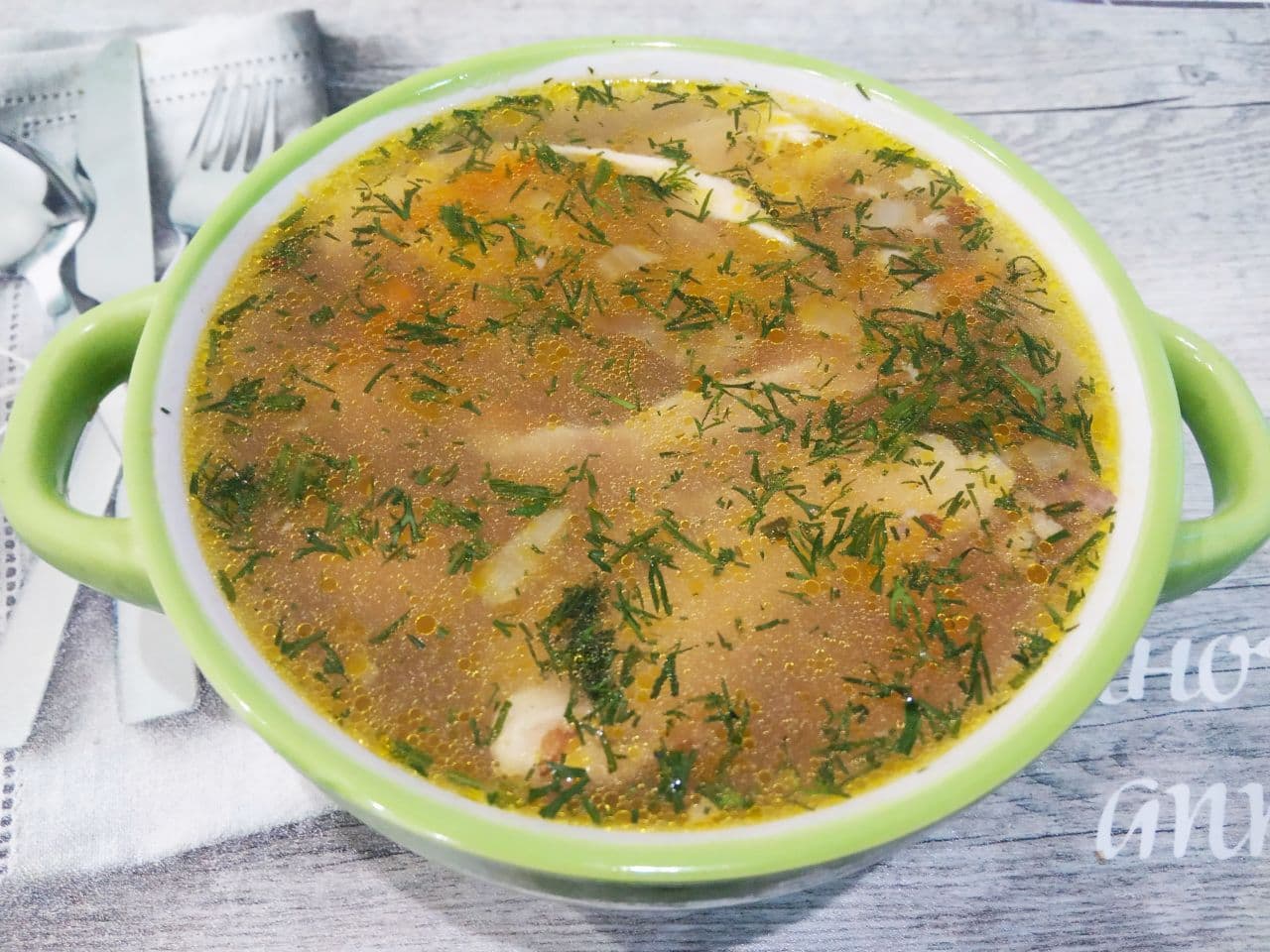 Рецепт гречневого супа с куриными мясом