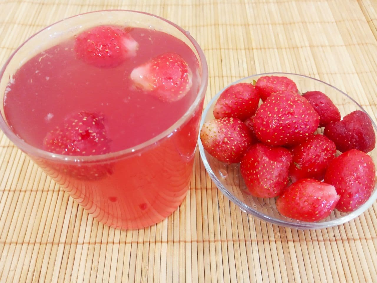 Компот из клубники