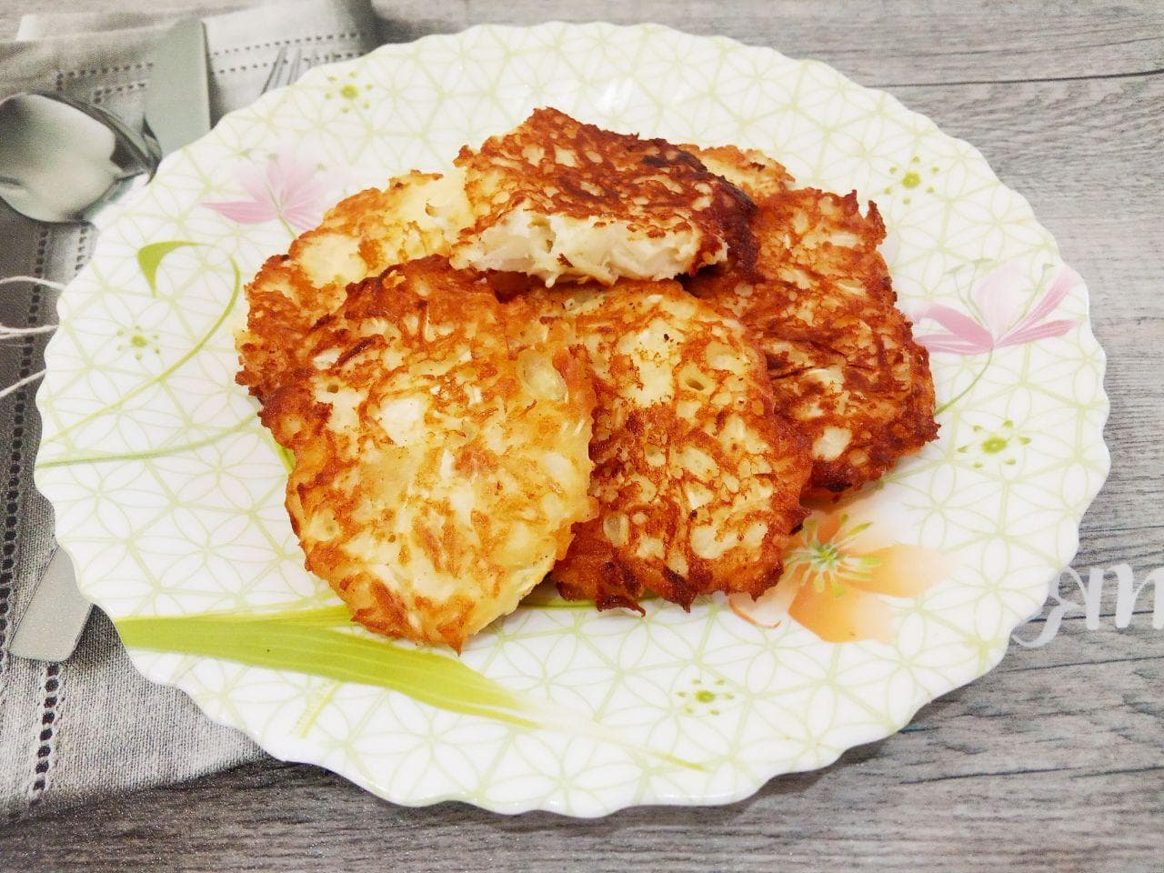 Капустные оладьи, вкусно и просто