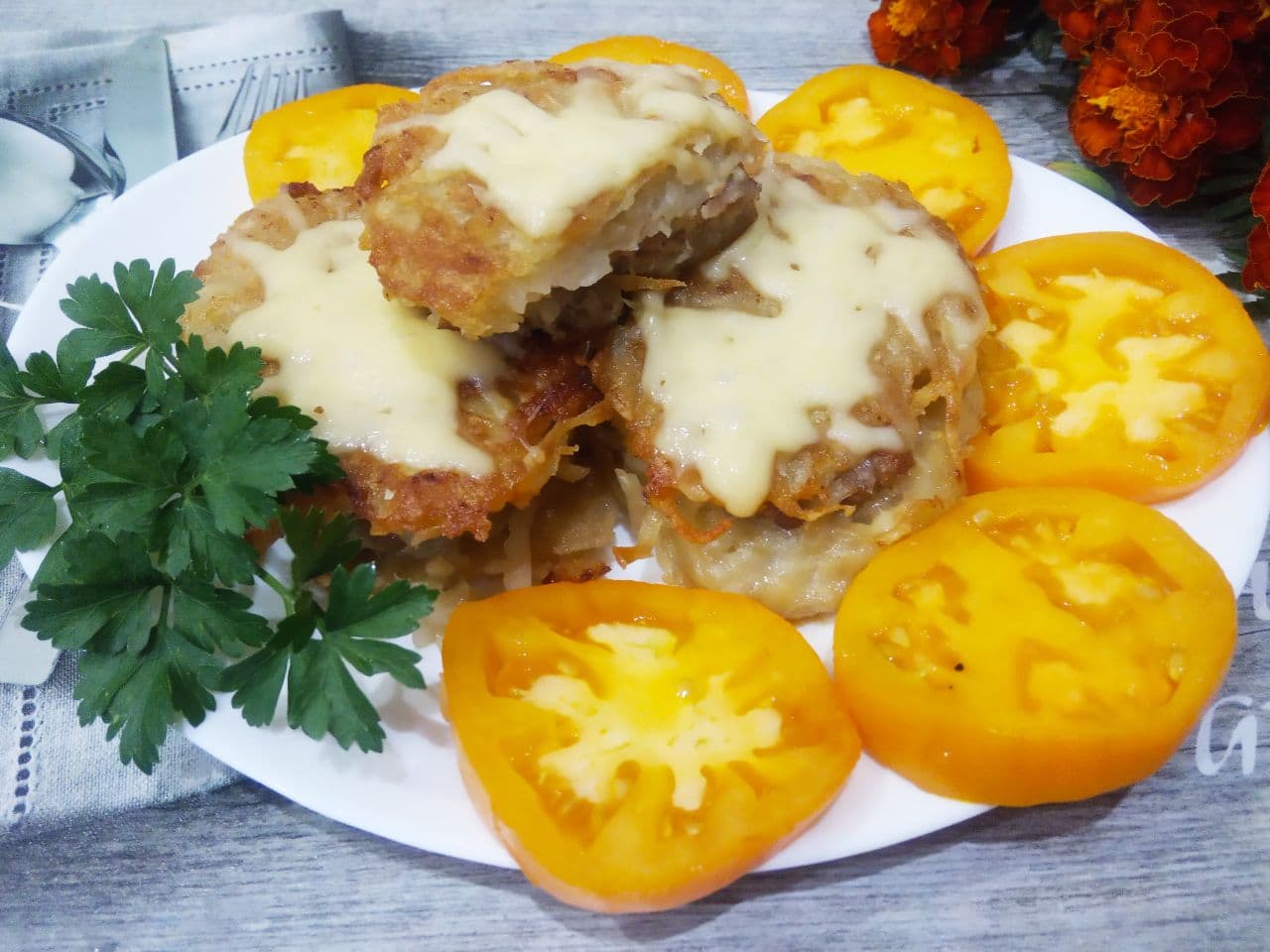 Картофельные колдуны с фаршем и сыром, вкусно и сытно