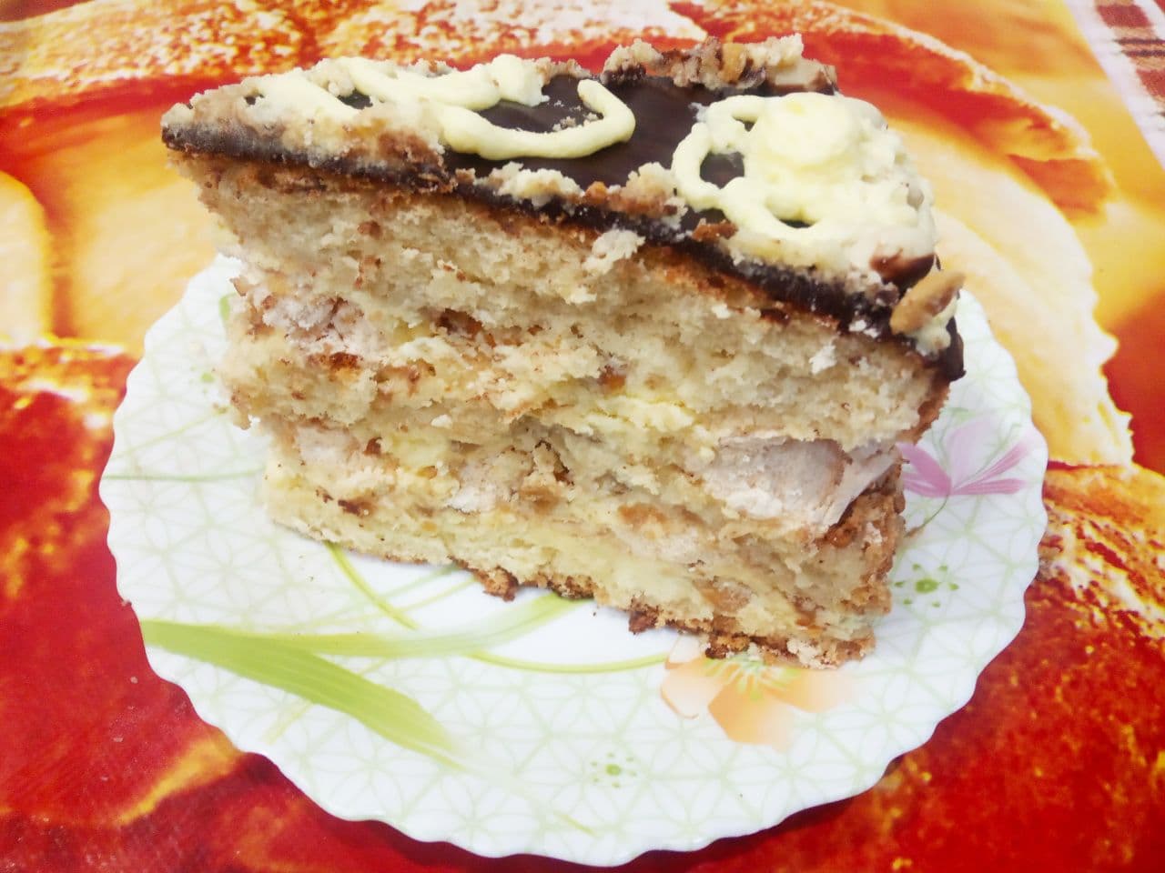 Вкусный торт ко дню рождения или к другому торжеству