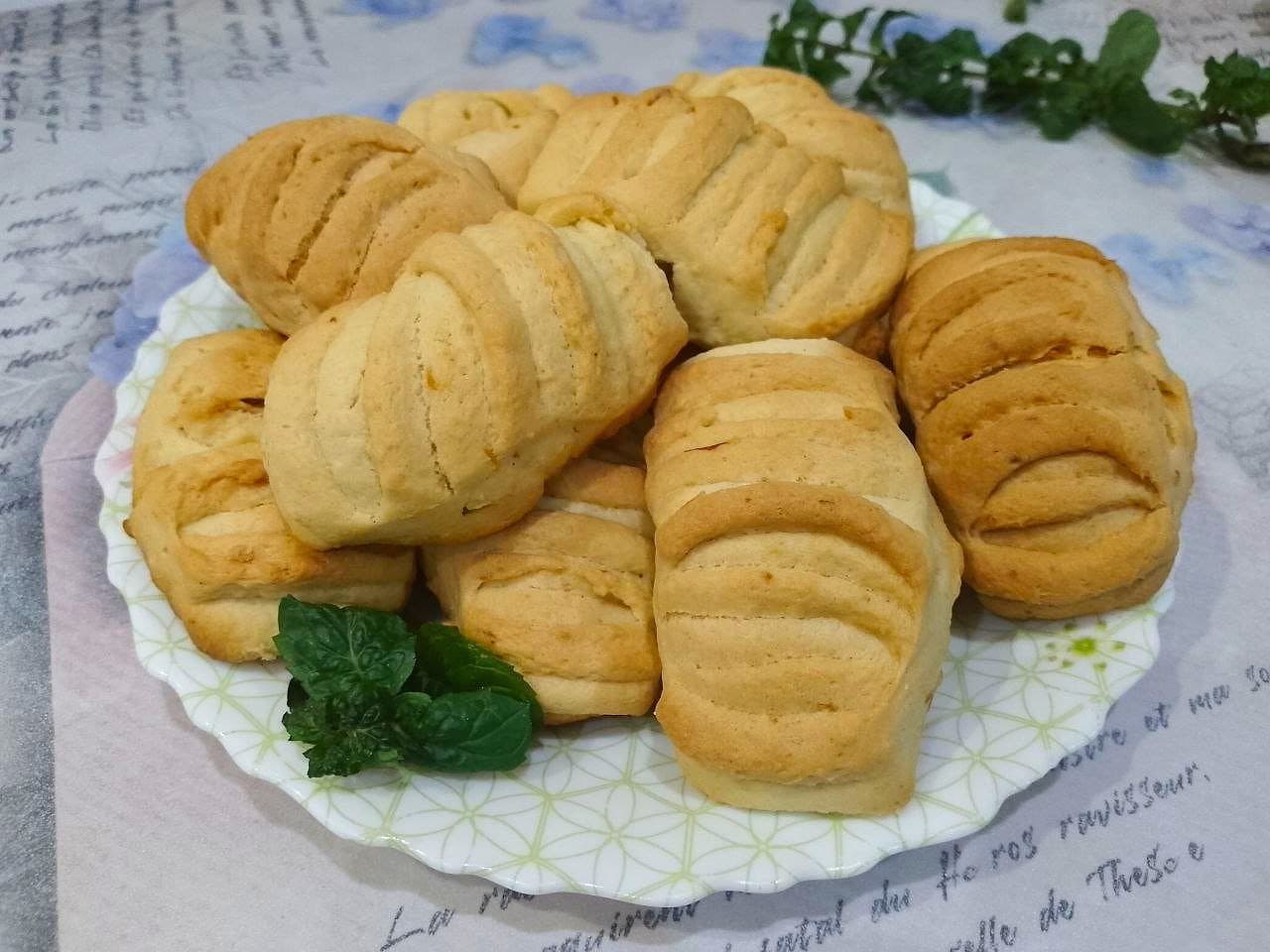 Песочное лимонное печенье, ароматное и вкусное