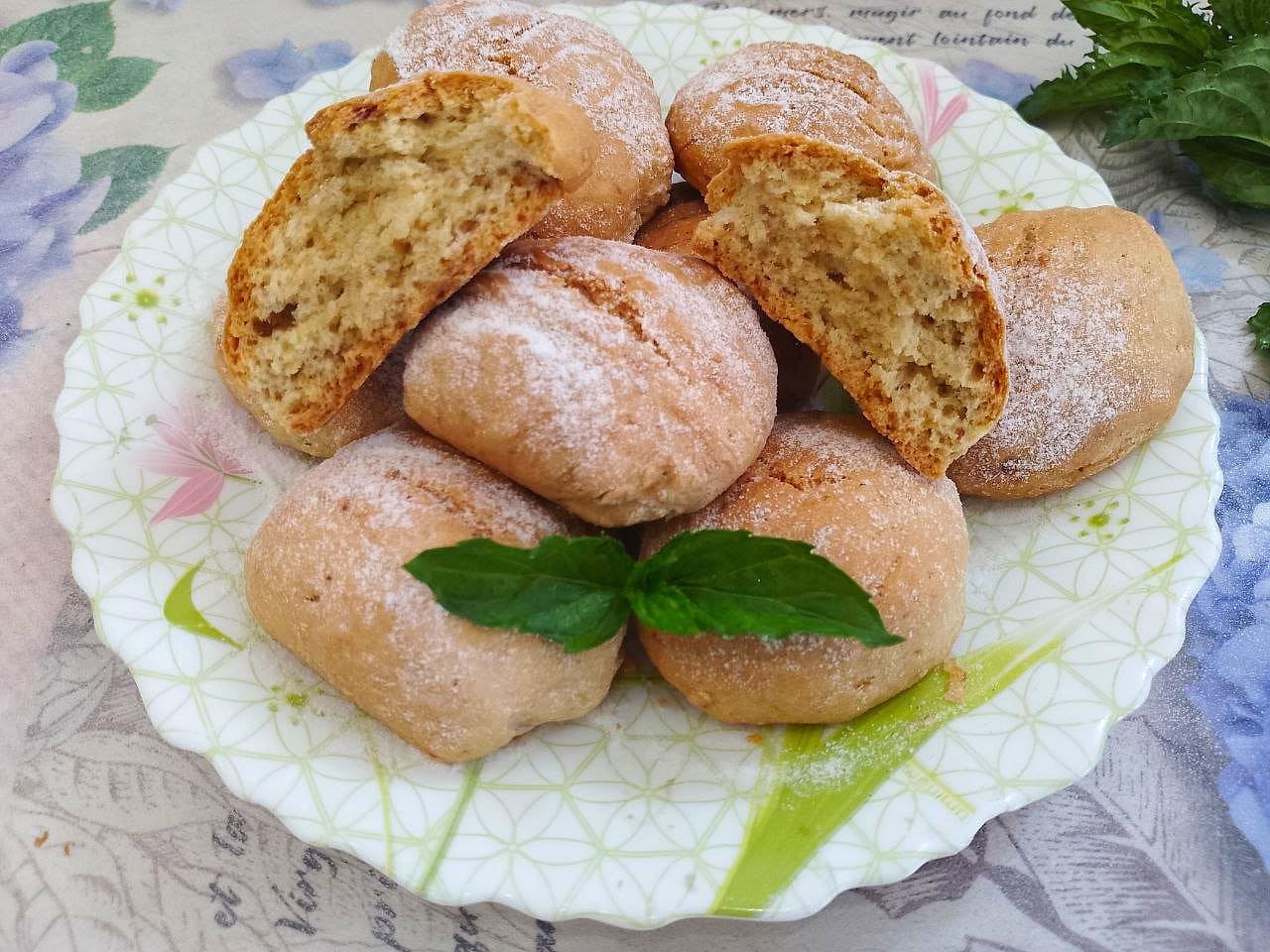 Домашнее клубничное песочное печенье