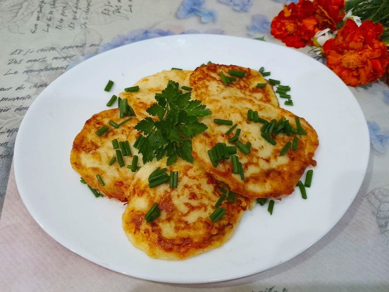 Оладьи из кабачков и сыра, просто и вкусно