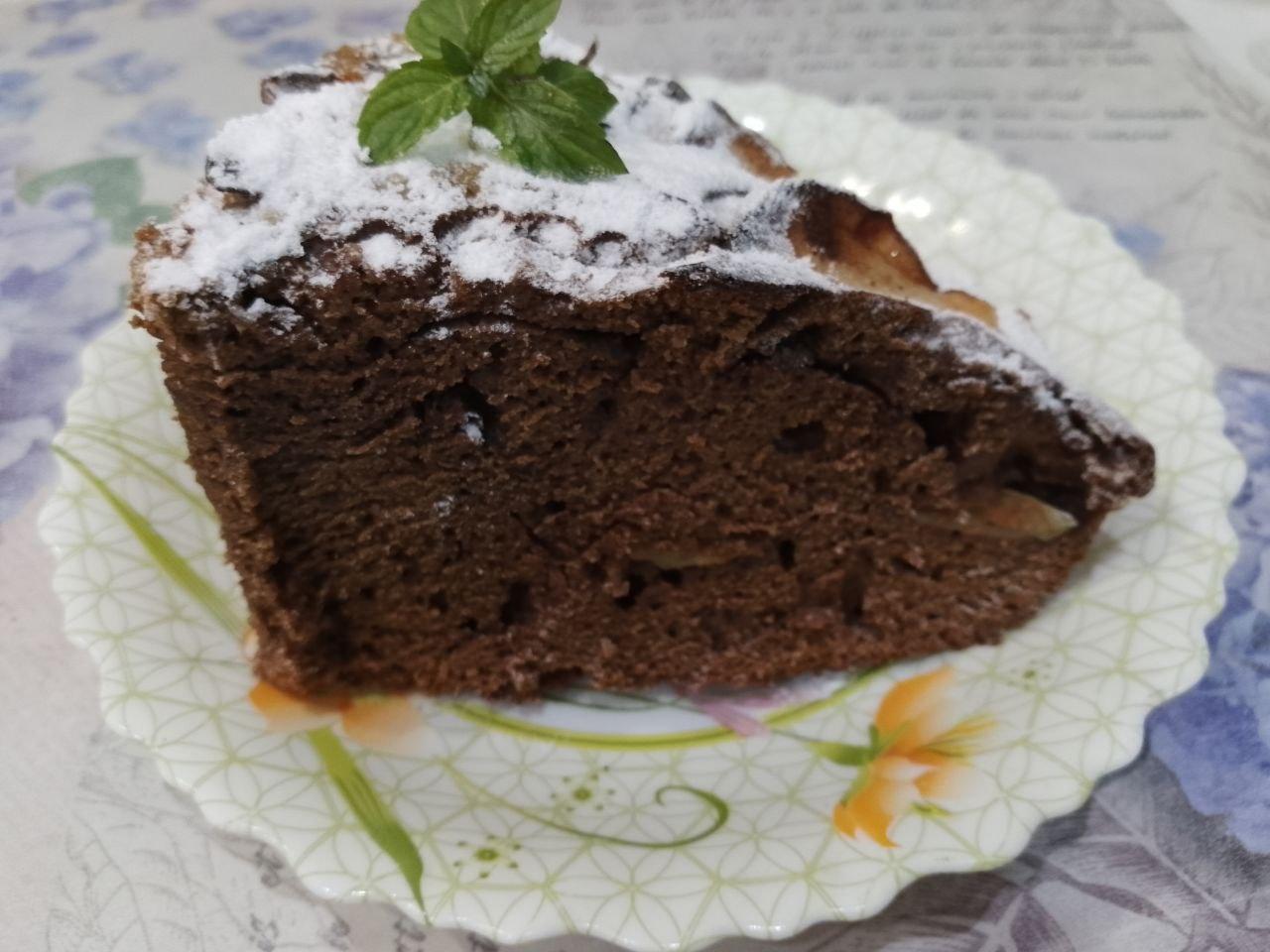 Chokoladniypirog S Yablokami 22