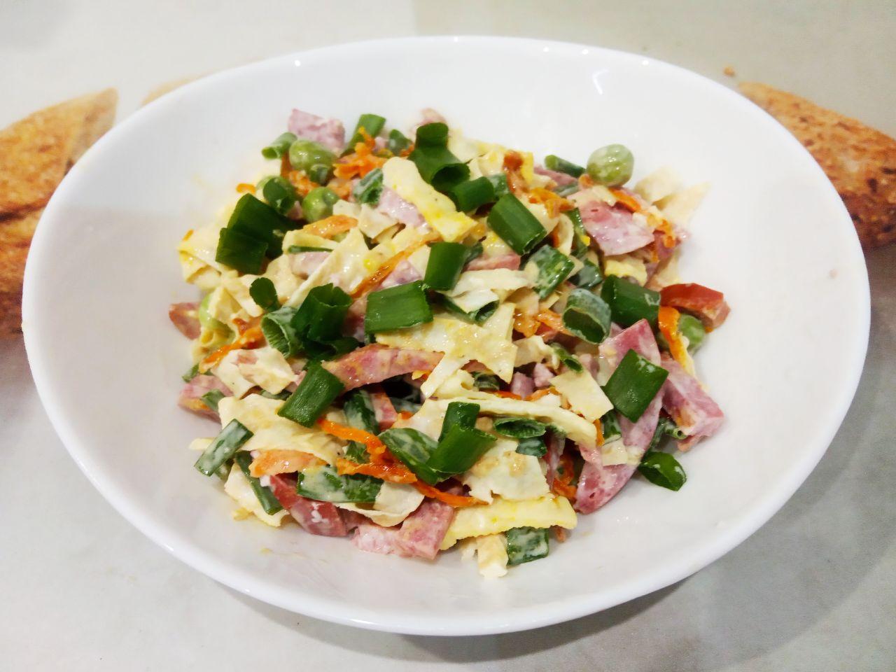 Salat S Omletom20