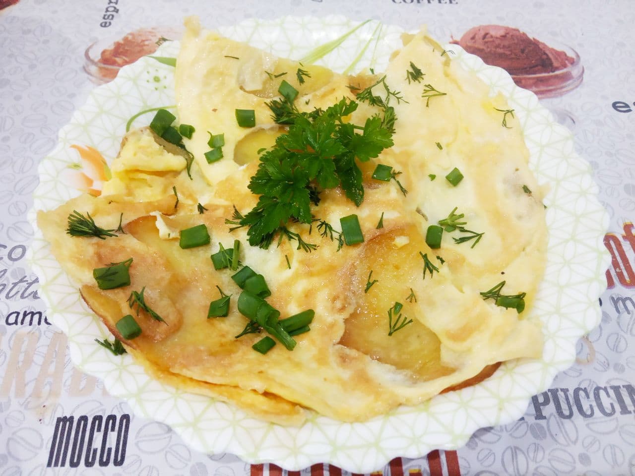 Вкусный и сытный завтрак или ужин