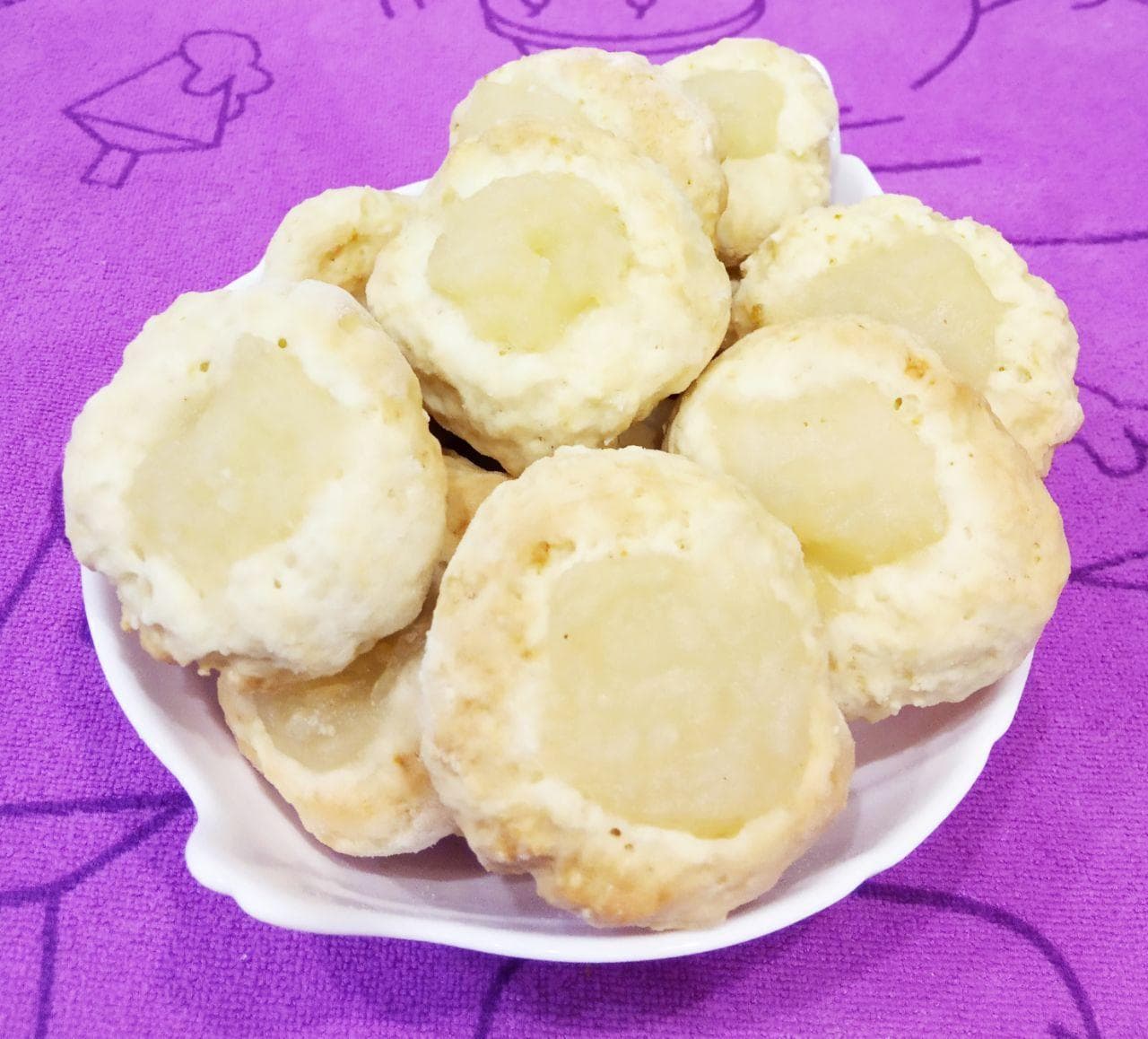 Печенье с лимонной начинкой