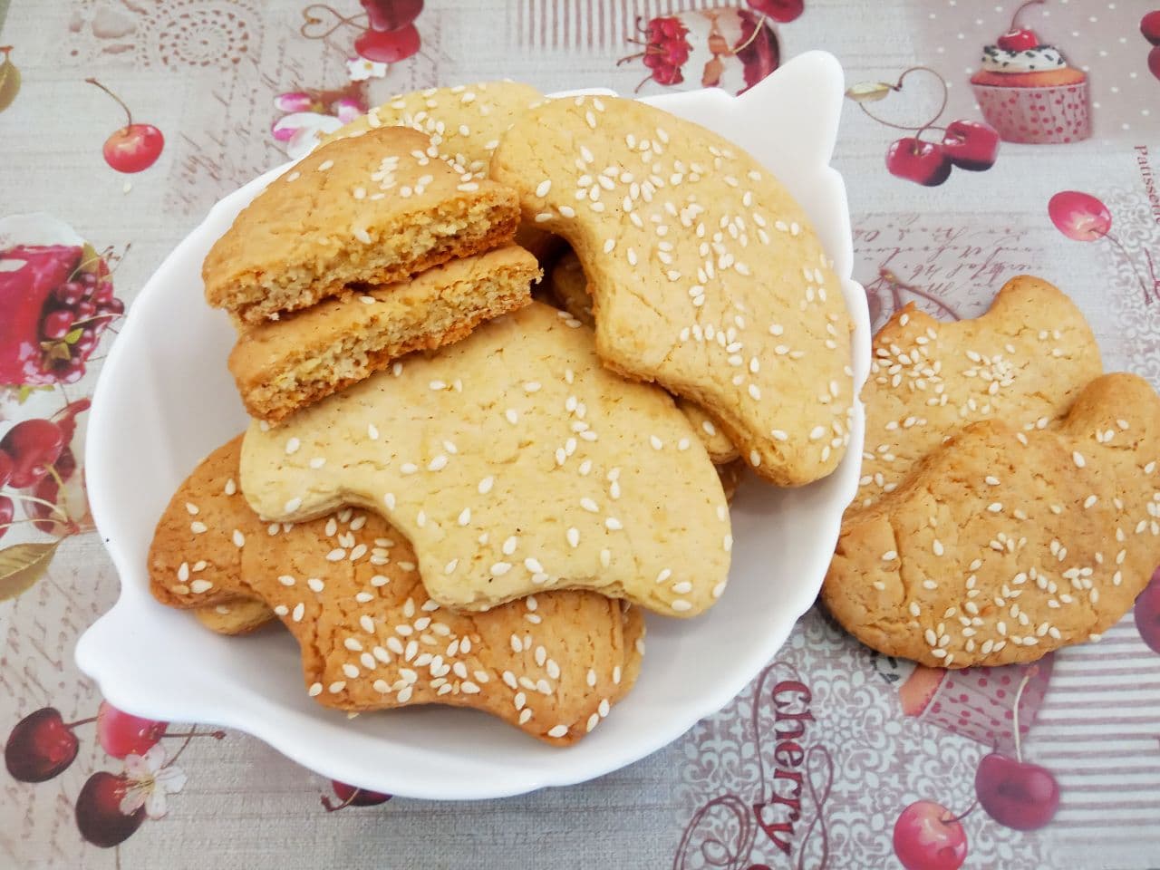 Печенье на растительном масле и вареных желтках, рассыпчатое и мягкое
