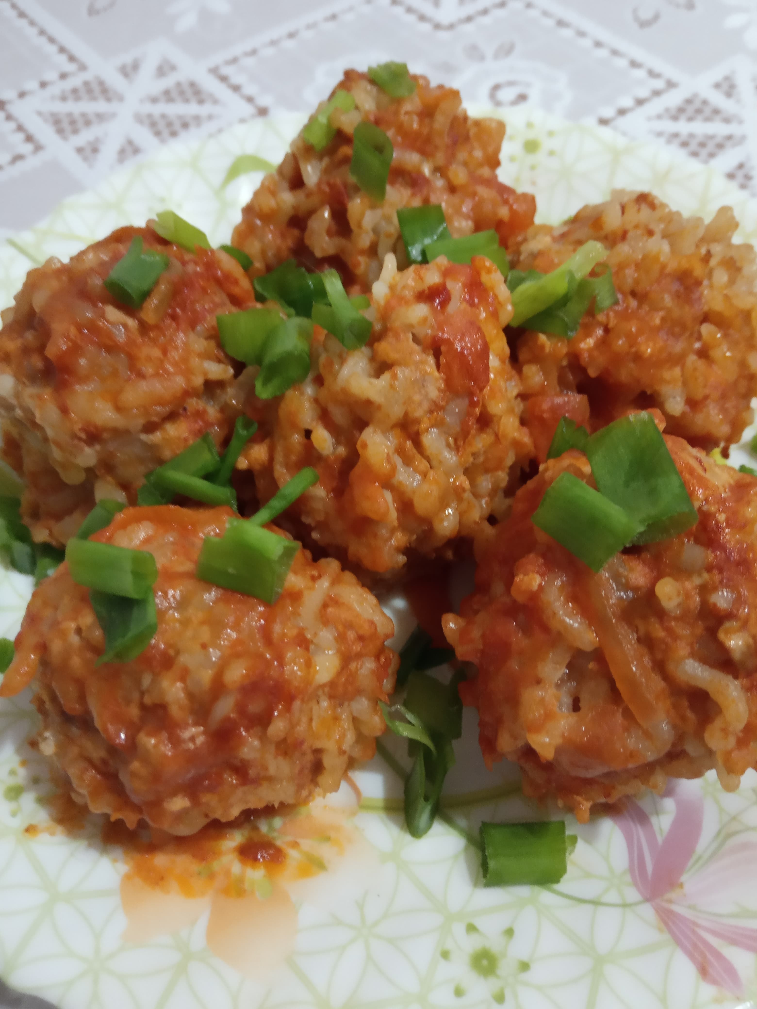 Ёжики мясные с рисом
