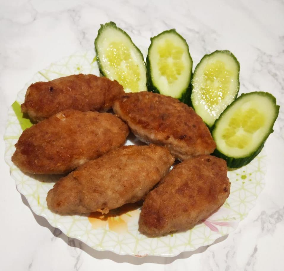 Вкусные сочные мясные картофельные котлеты