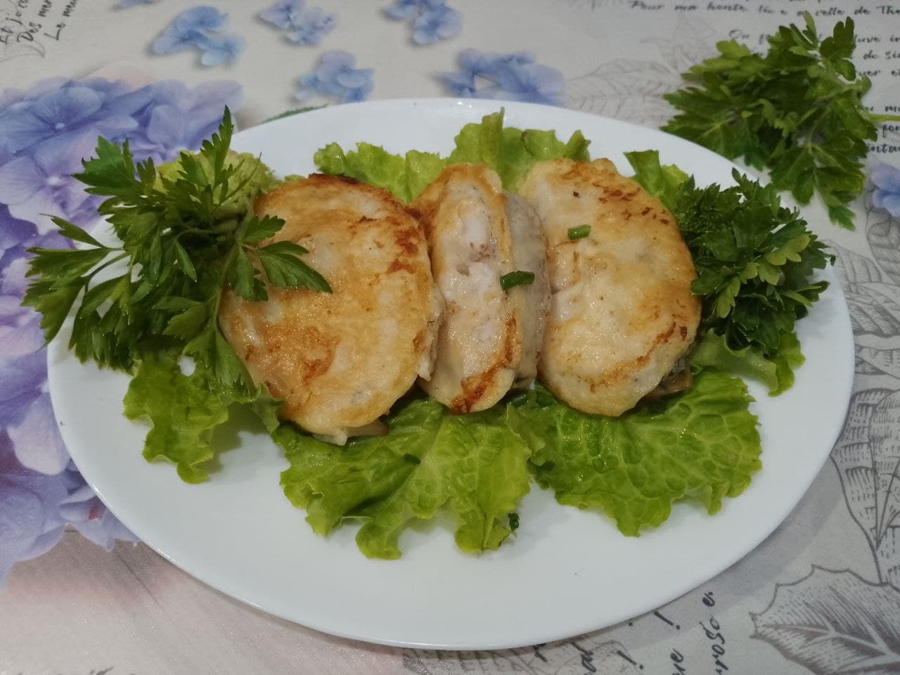Рыбный стейк в кляре, вкусно и сытно