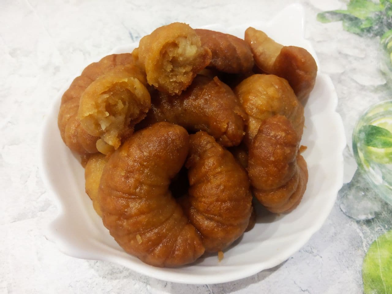 Нежное и мягкое домашнее печенье без яиц, в сиропе
