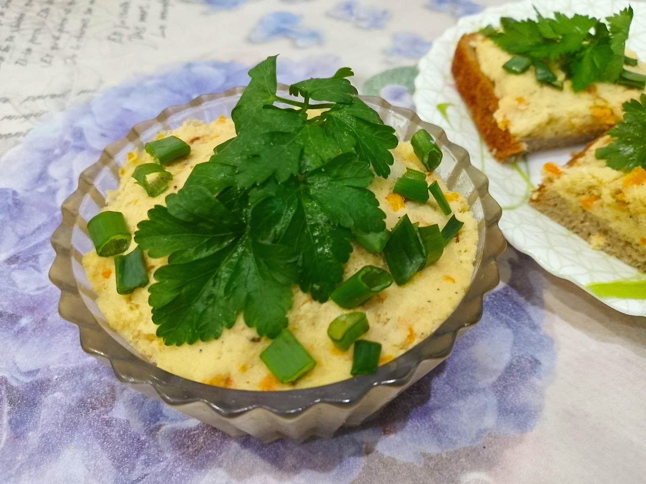 Рыбный паштет со специями, вкусный и сытный