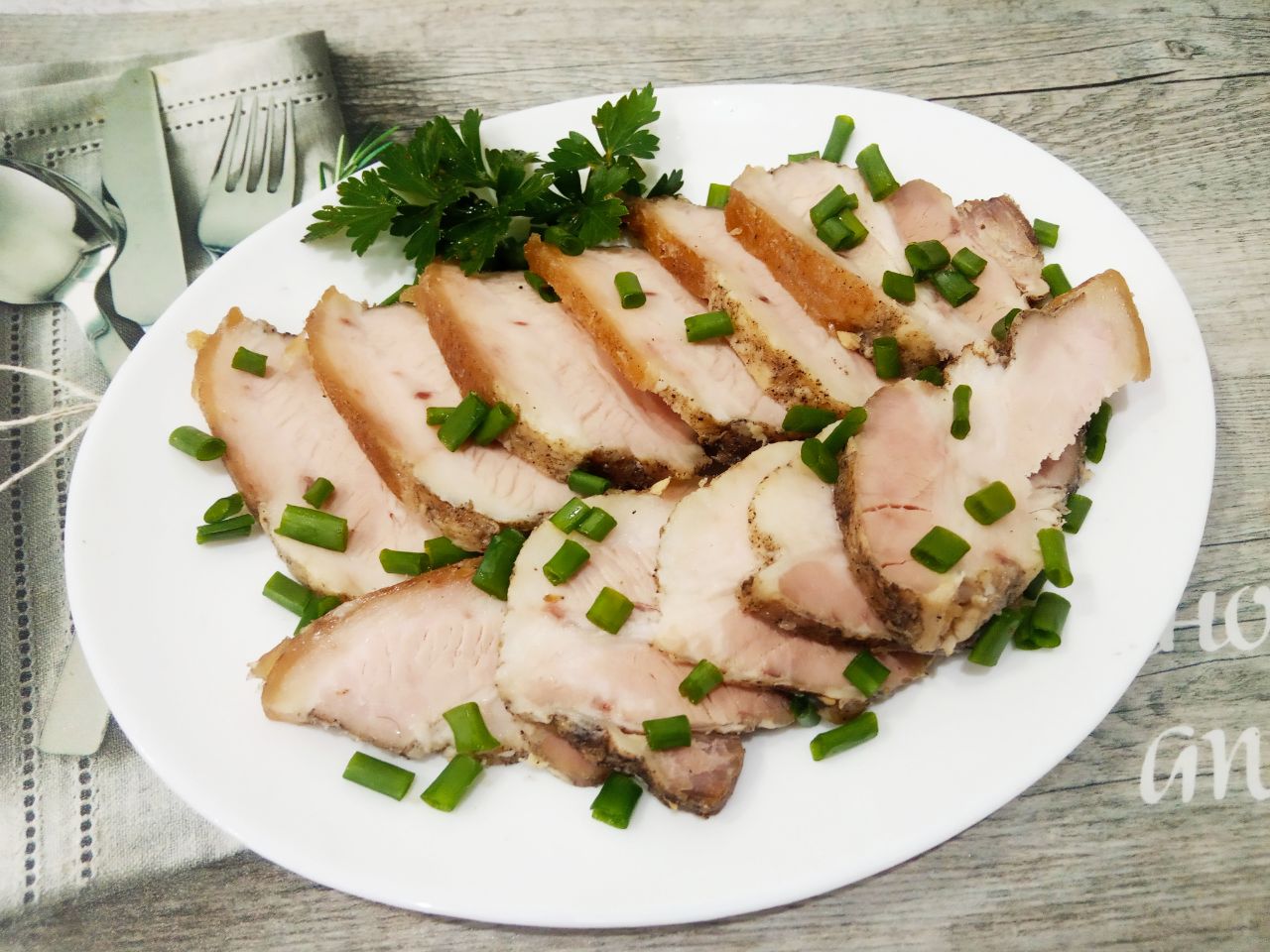 Свиная грудинка запеченная в рукаве, вкусная и аппетитная