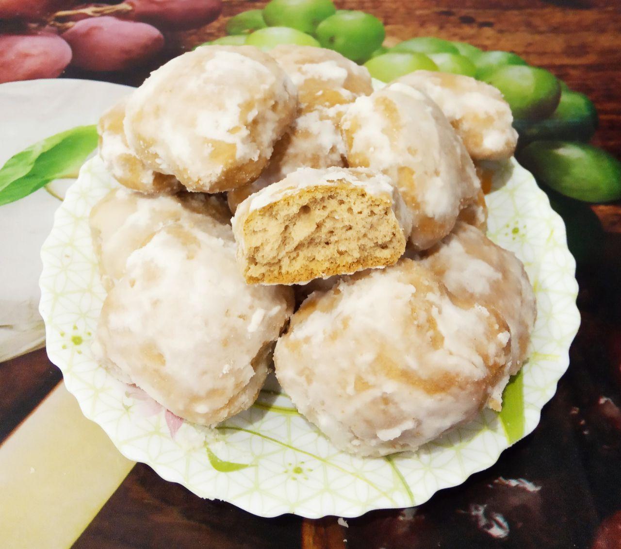 Пряники в молочной глазури, вкусно и аппетитно