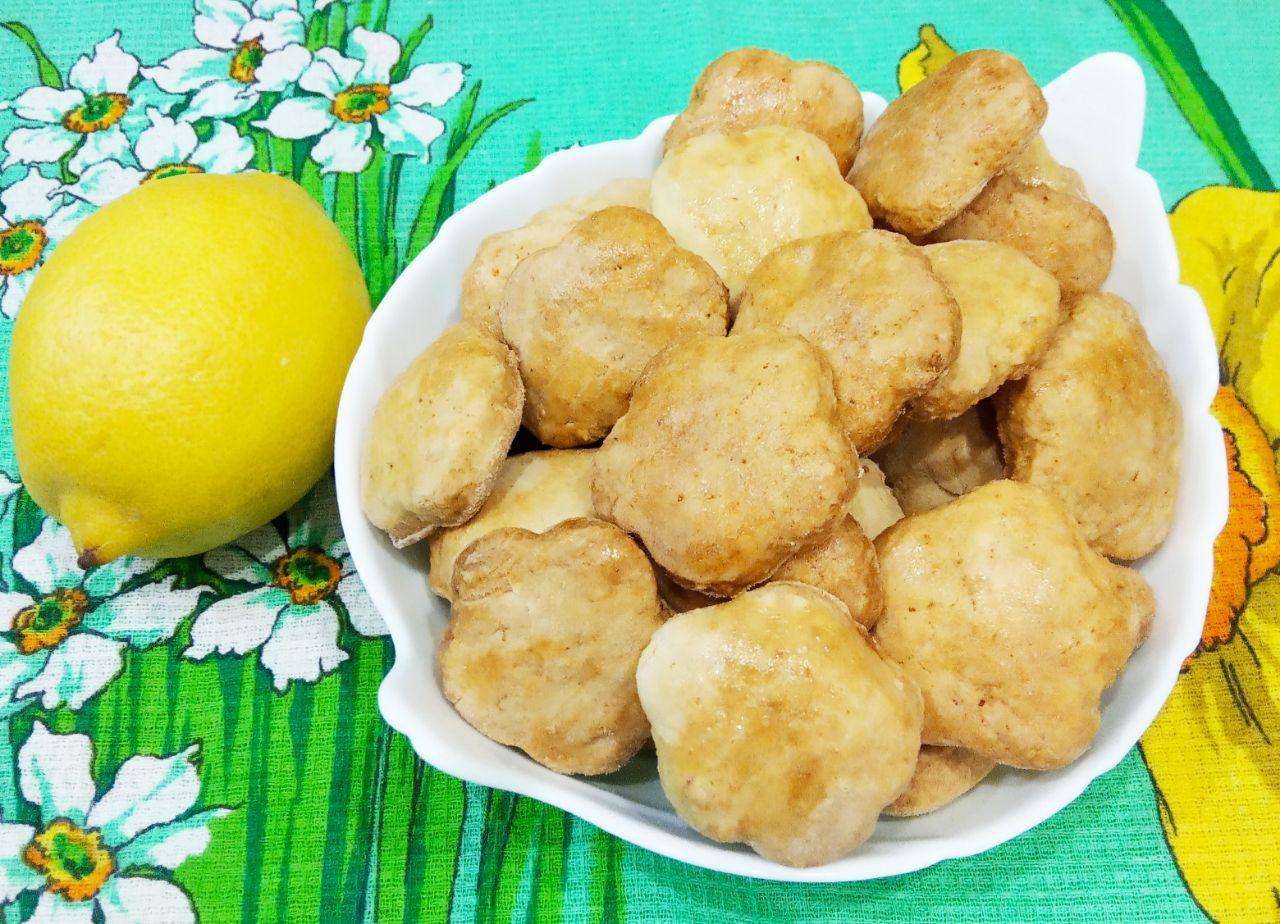 Лимонное печенье