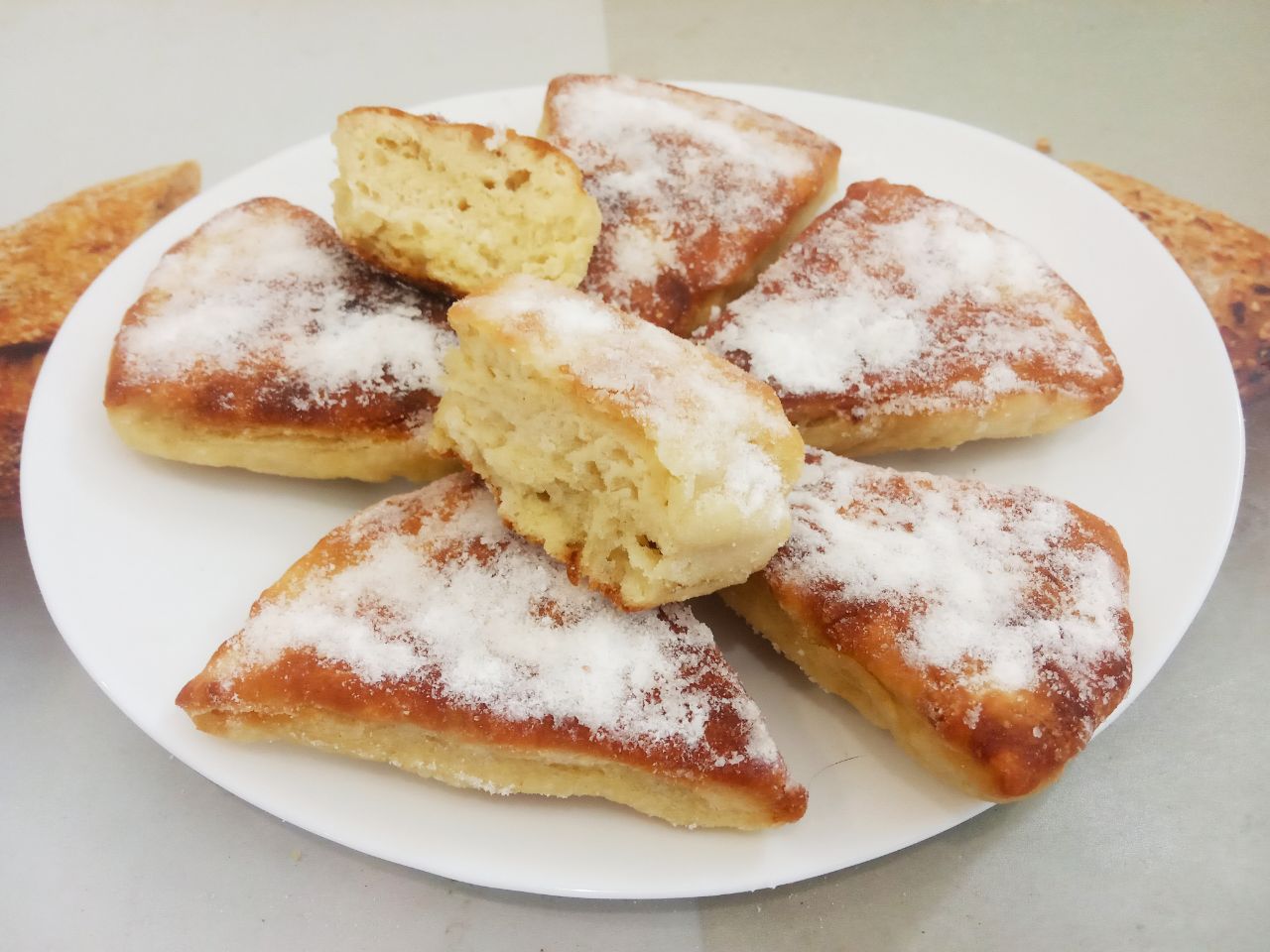 Воздушные треугольники, просто и вкусно