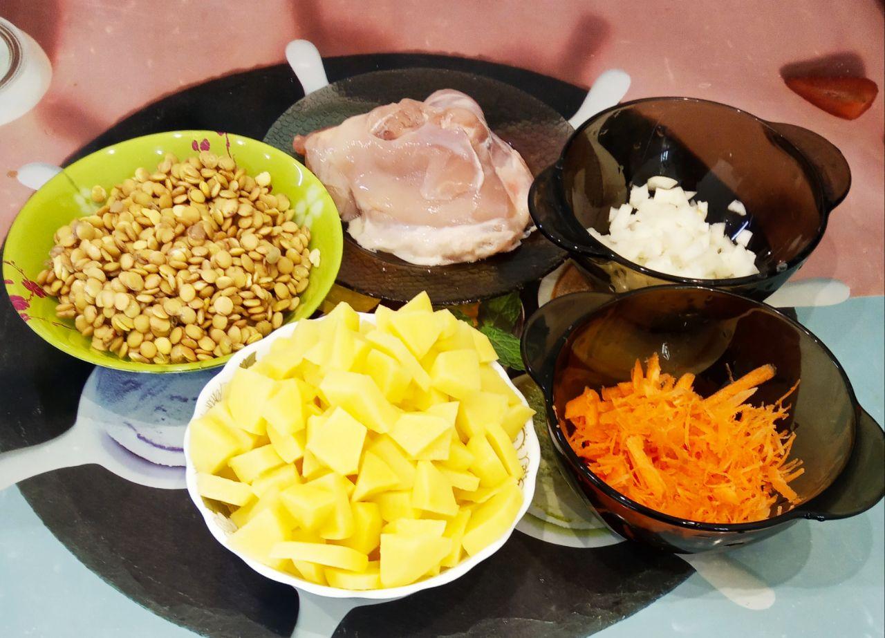 Полезный и вкусный суп из чечевицы