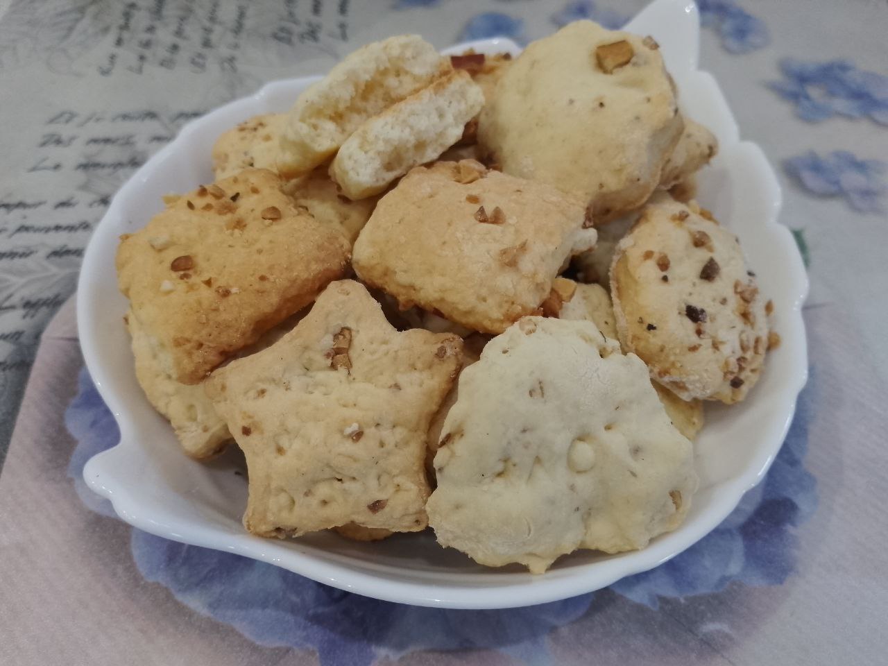 Домашнее ореховое песочное печенье к чаю, просто и вкусно