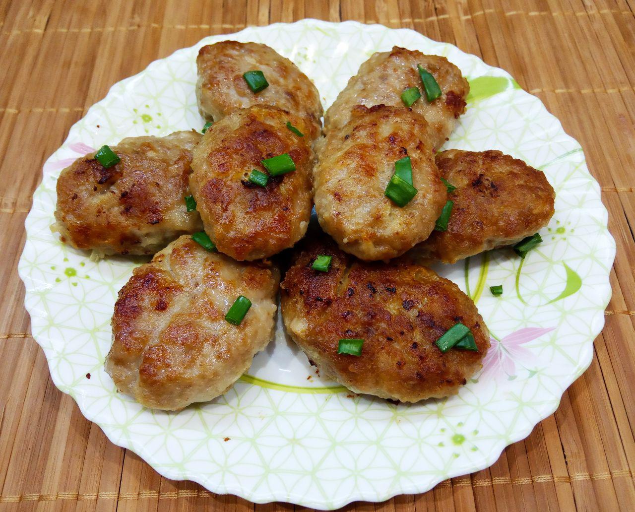 Котлеты с индюшиного мяса