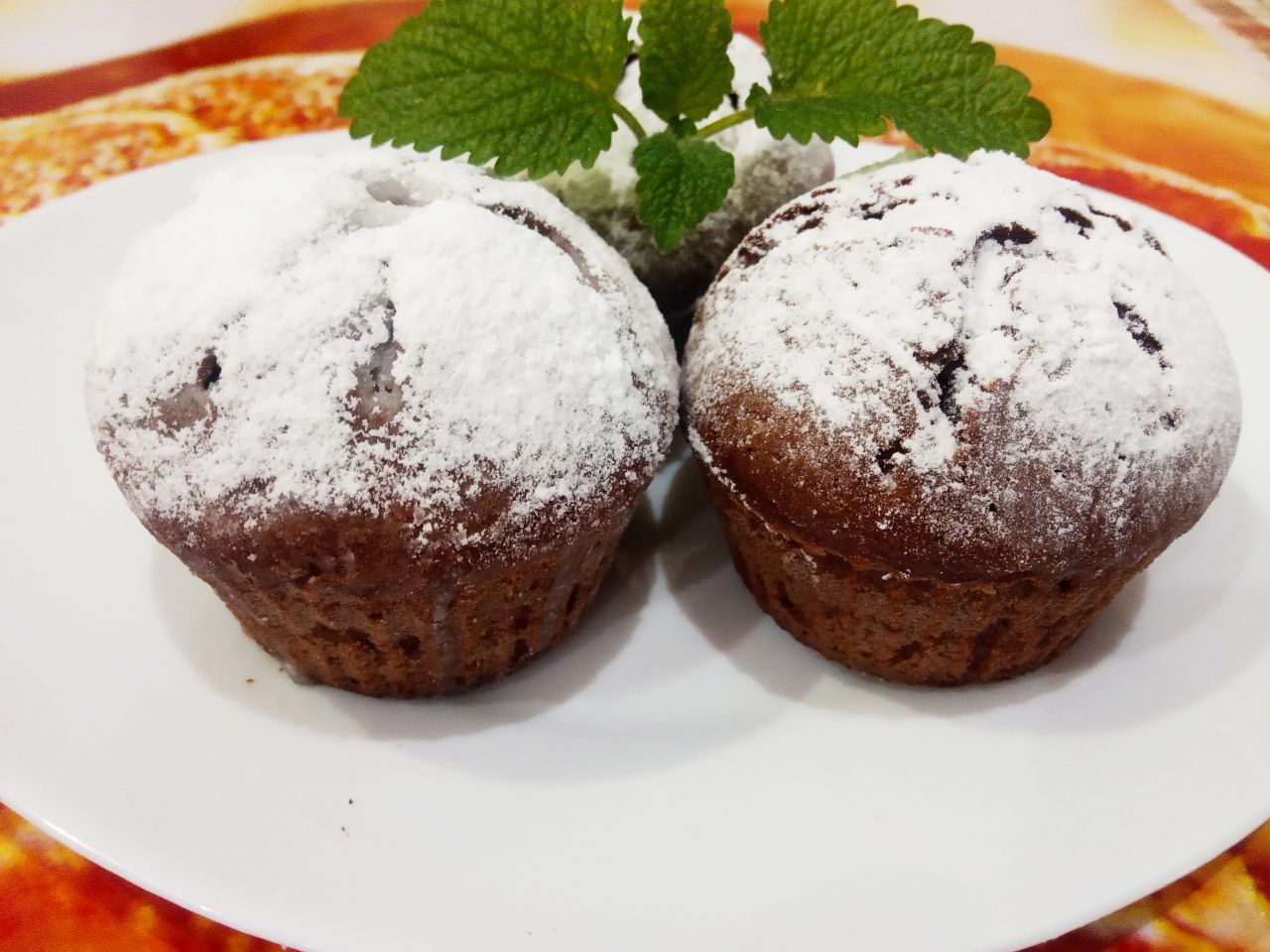 Шоколадные кексы к чаю, просто вкусно