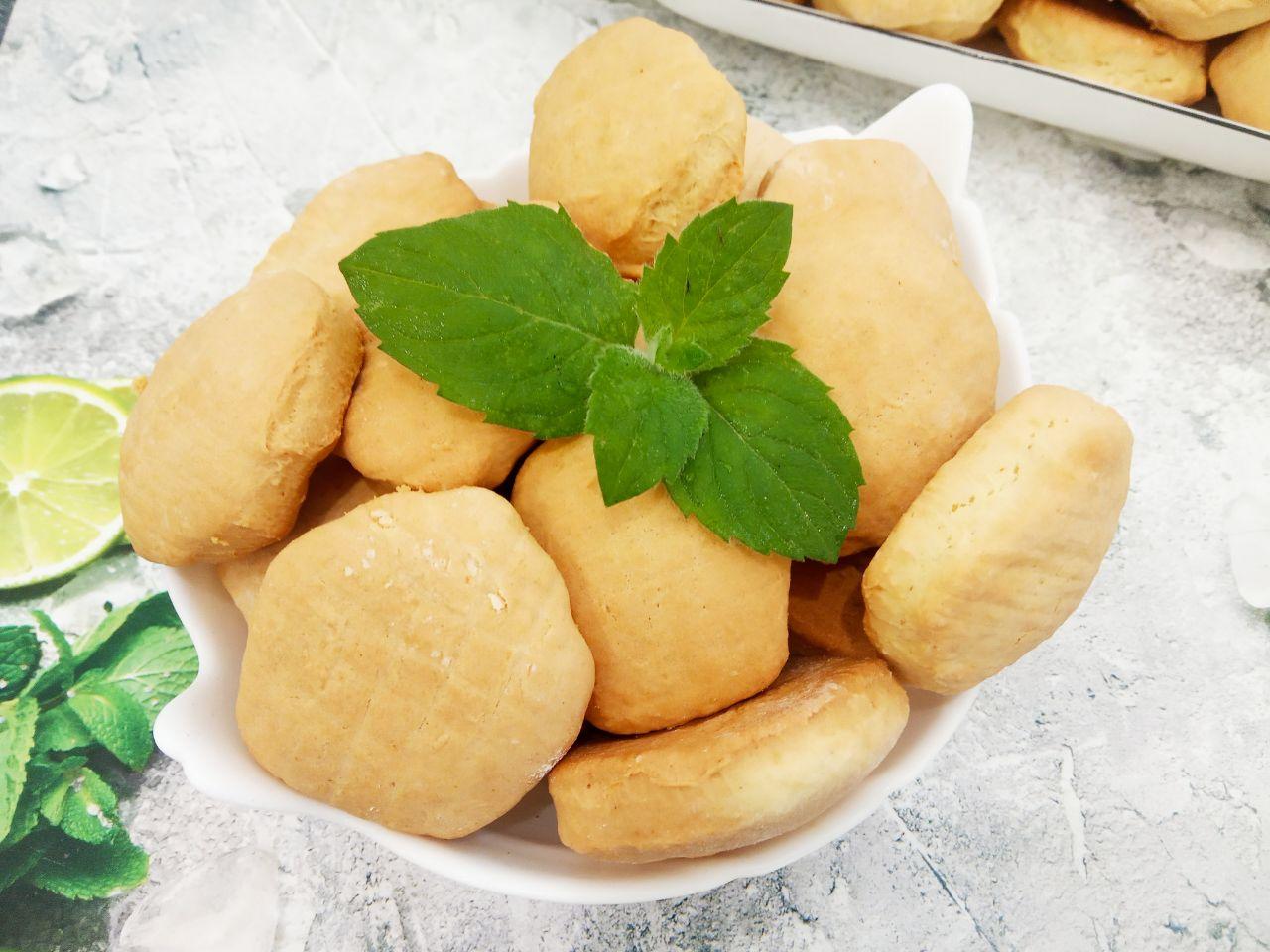 Домашнее печенье с крахмалом, рассыпчатое и песочное
