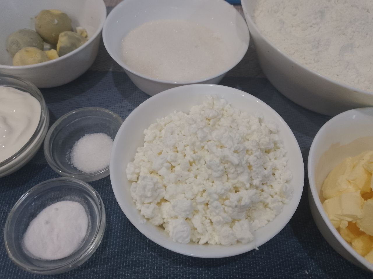 Печенье творожное с начинкой из вареного сгущенного молока
