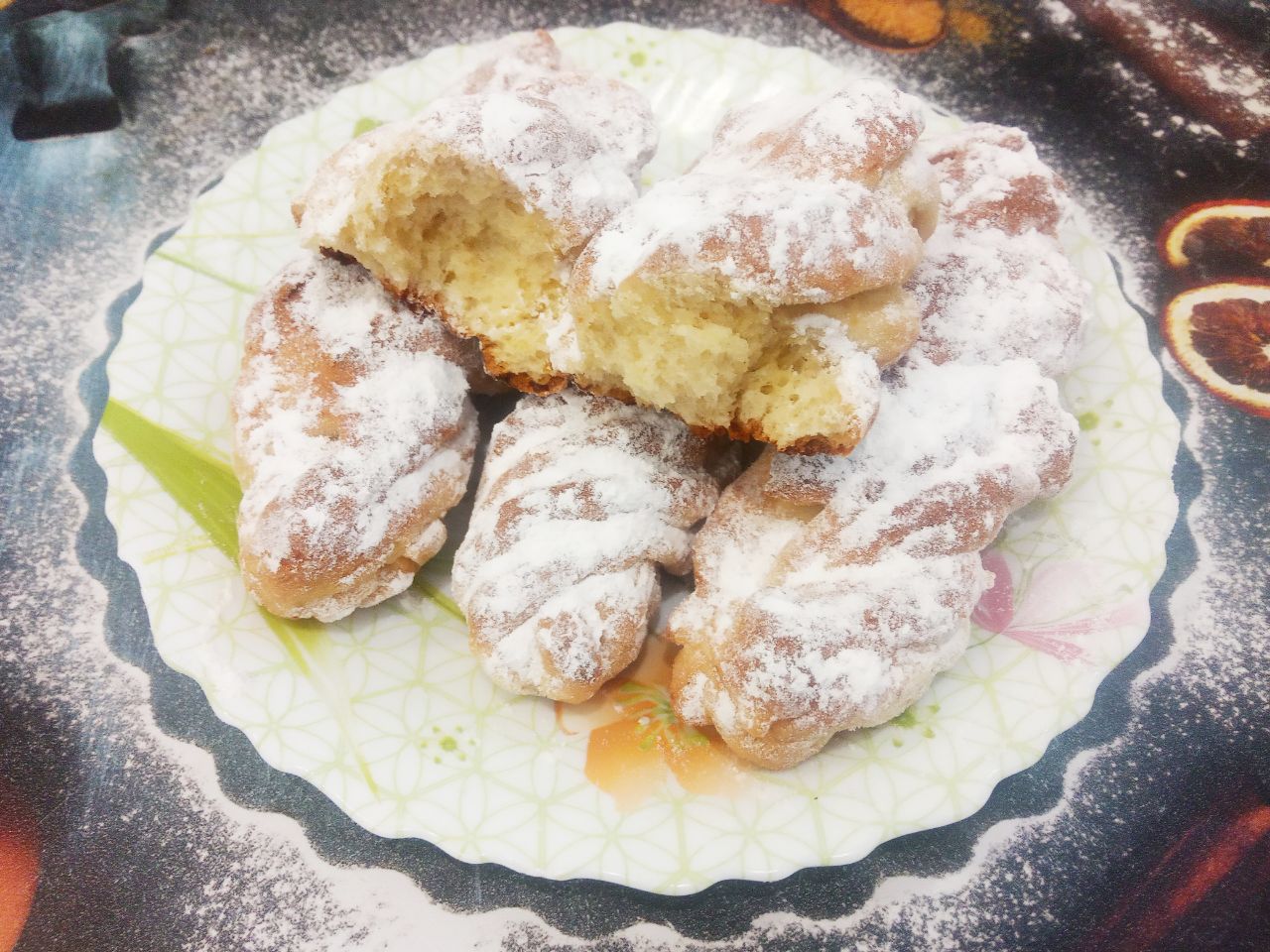 Творожные булочки, воздушные и нежные