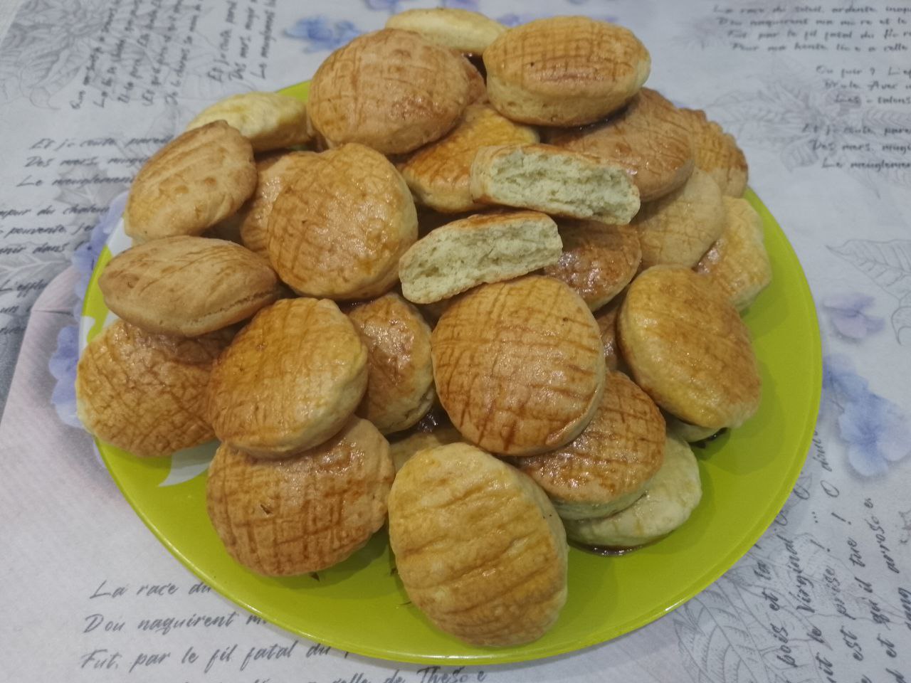 Домашнее мандариновое печенье, просто и вкусно