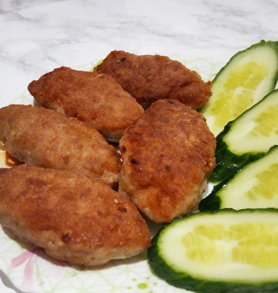 Вкусные сочные мясные картофельные котлеты