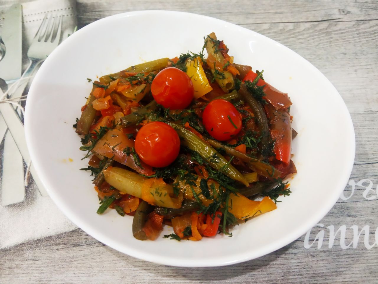 Тушеные замороженные овощи, полезно и вкусно